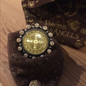 VSA ring, sterling silver